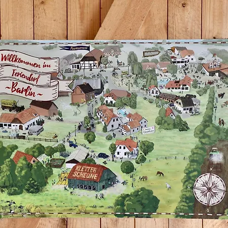 Appartamento Daenholm Alte Schule Barlin Mecklenburg Pool *