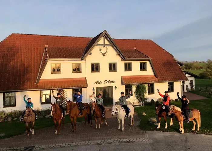 아파트 Daenholm Alte Schule Barlin Mecklenburg Pool *